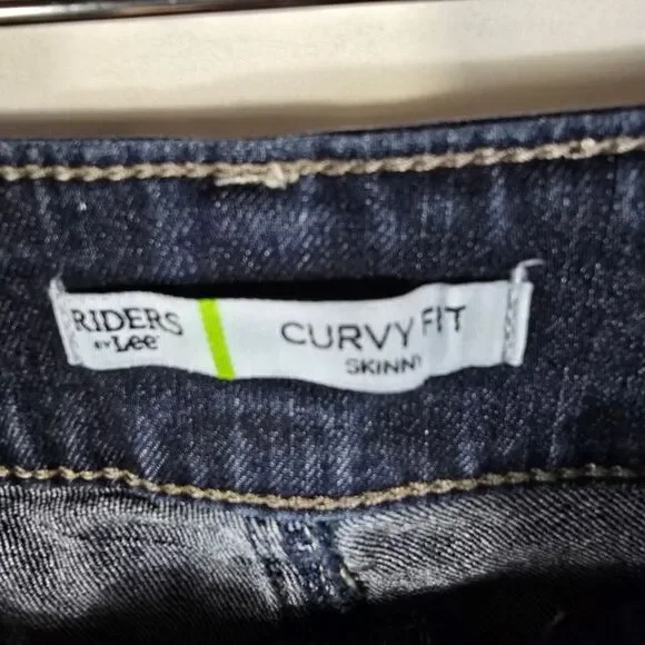 Riders by Lee Dark Blue Skinny Jeans - Picture 5 of 6